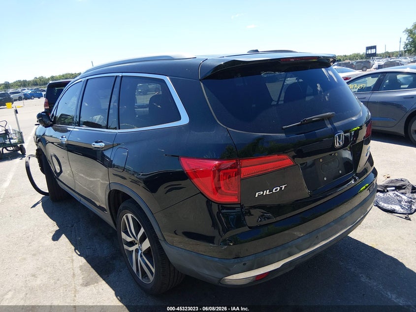 Vin: 5fnyf6h94gb018780, lot: 45820956, honda pilot touring 20163