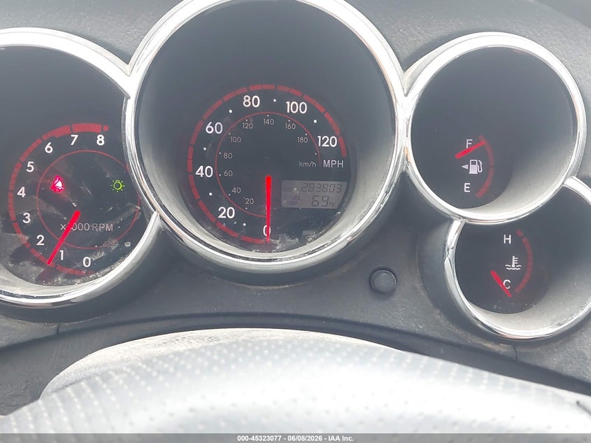 2008 Pontiac Vibe VIN: 5Y2SL65828Z412087 Lot: 45323077