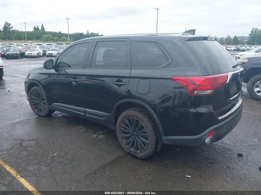 Vin: ja4az3a33kz050923, lot: 45821014, mitsubishi outlander se 20193