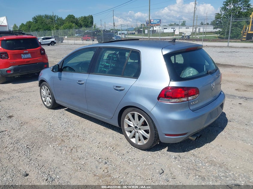 Vin: wvwdm7aj3bw066807, lot: 45821078, volkswagen golf tdi 4-door 20113