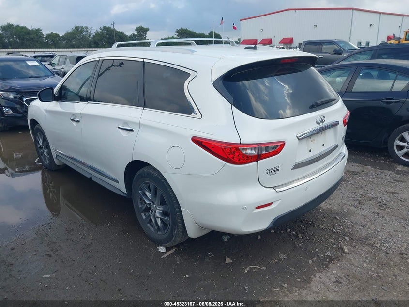 Vin: 5n1al0mn9dc351104, lot: 45821100, infiniti jx35 20133