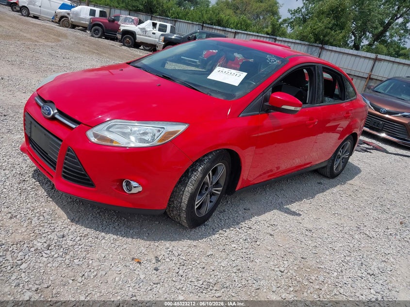 Vin: 1fadp3f23el410682, lot: 45821145, ford focus se 20142