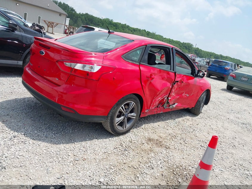 Vin: 1fadp3f23el410682, lot: 45821145, ford focus se 20144