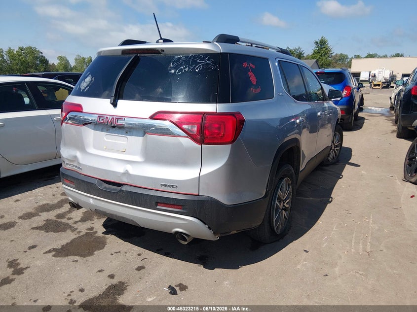 Vin: 1gkknsls9hz301560, lot: 45821148, gmc acadia sle-2 20174