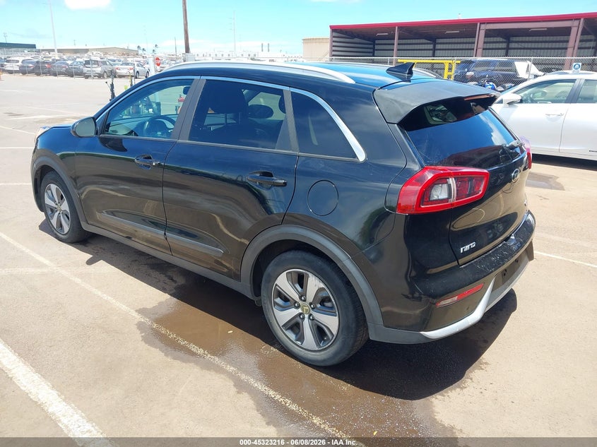Vin: kndcb3lc6j5210296, lot: 45821149, kia niro lx 20183