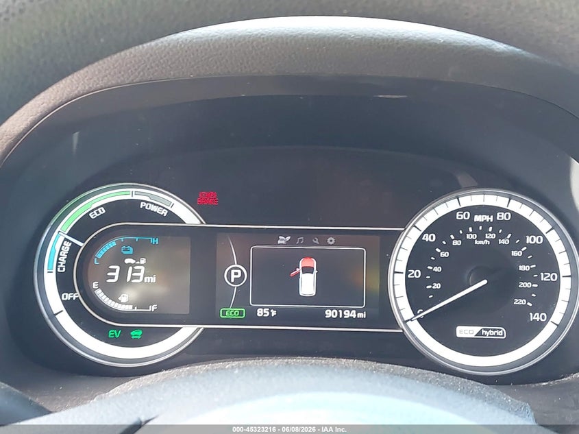 2018 Kia Niro Lx VIN: KNDCB3LC6J5210296 Lot: 45323216