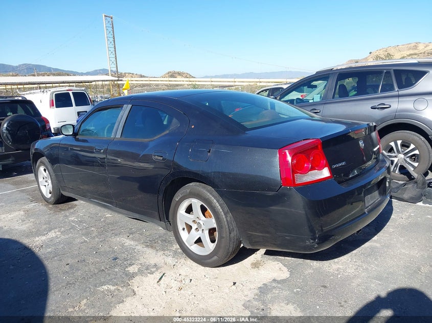 2009 DODGE CHARGER SEDAN 3.5L V-6 250HP