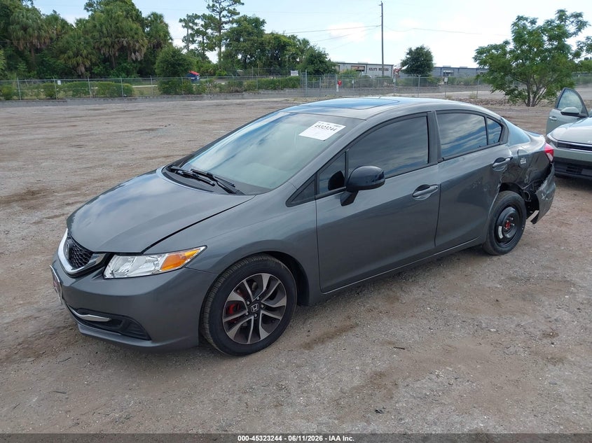 2013 Honda Civic Ex 19XFB2F8XDE205108 photo 1