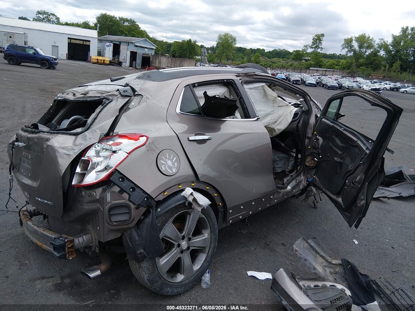 Vin: kl4cjbsb3eb749384, lot: 45821204, buick encore convenience 20144