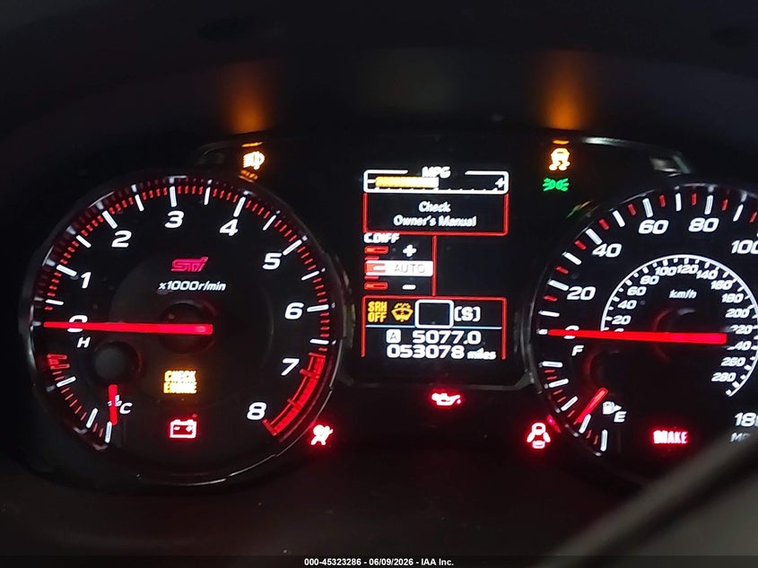 2021 SUBARU WRX STI auction photo 7