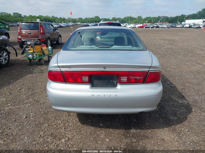 2001 Buick Century Custom VIN: 2G4WS52J611240579 Lot: 45323285
