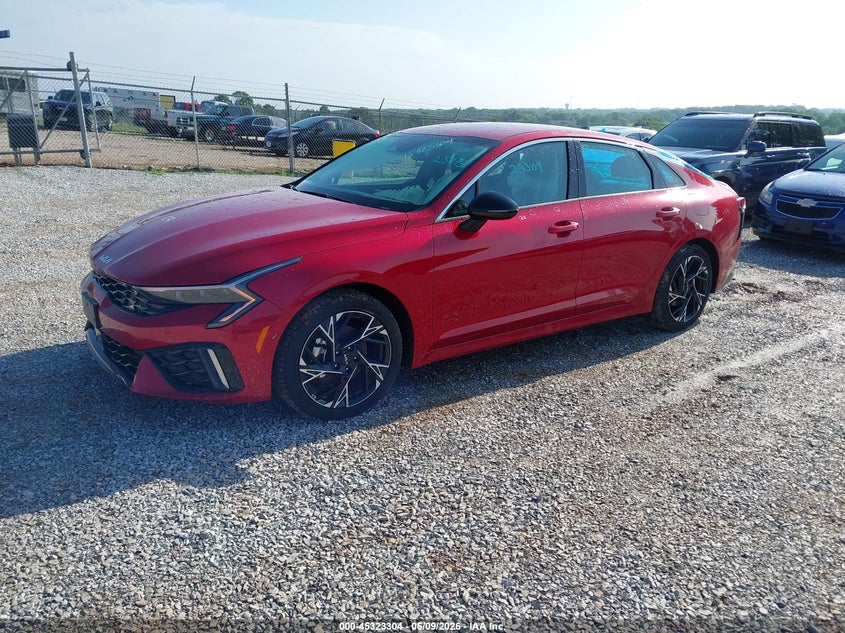 Vin: knag64j76s5352129, lot: 45821237, kia k5 gt-line 20252