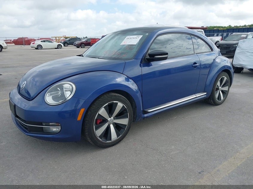Vin: 3vwva7at0dm621260, lot: 45821270, volkswagen beetle 2.0t turbo 20132