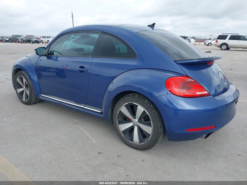 Vin: 3vwva7at0dm621260, lot: 45821270, volkswagen beetle 2.0t turbo 20133