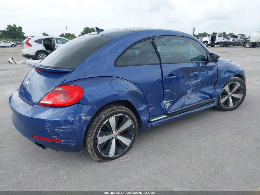 Vin: 3vwva7at0dm621260, lot: 45821270, volkswagen beetle 2.0t turbo 20134