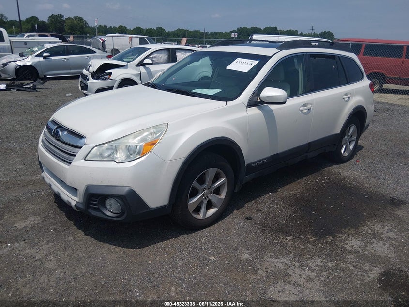 2014 Subaru Outback 2.5i Limited 4S4BRBNC8E3217746 photo 1