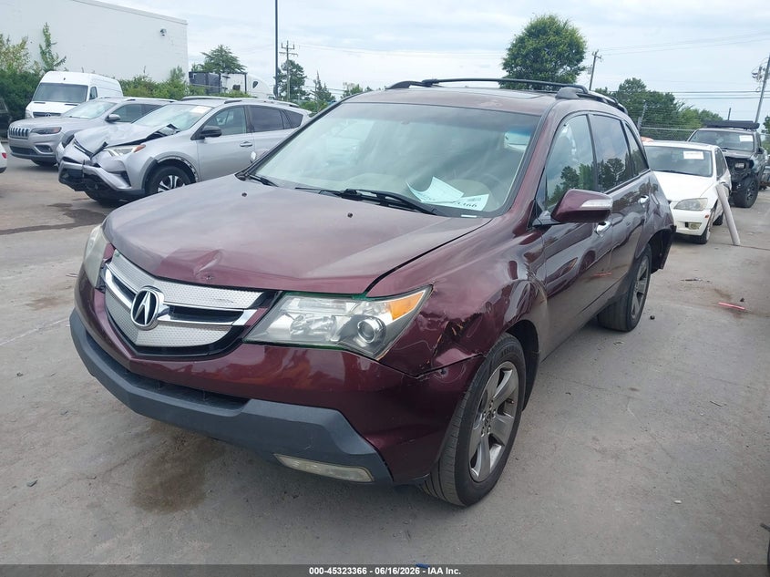 2008 Acura Mdx Sport Package 2HNYD28808H502926 photo 1