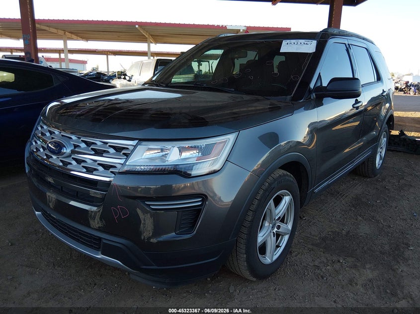 Vin: 1fm5k7d8xjgb65843, lot: 45821300, ford explorer xlt 20182