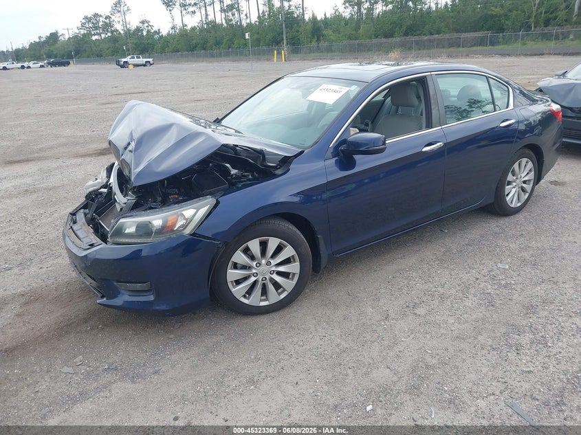 1HGCR2F8XEA299950 2014 Honda Accord Ex-L photo 1