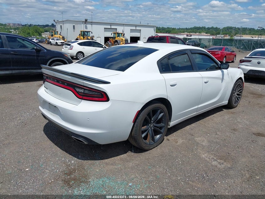 Vin: 2c3cdxhg8jh336850, lot: 45821306, dodge charger sxt plus rwd 20184