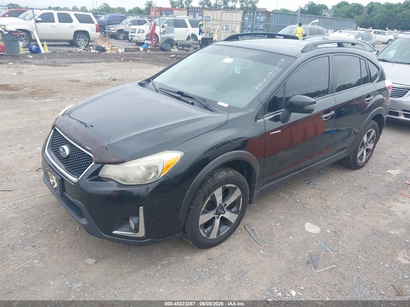 Vin: jf2gpblc4gh260426, lot: 45821320, subaru crosstrek hybrid touring 20162