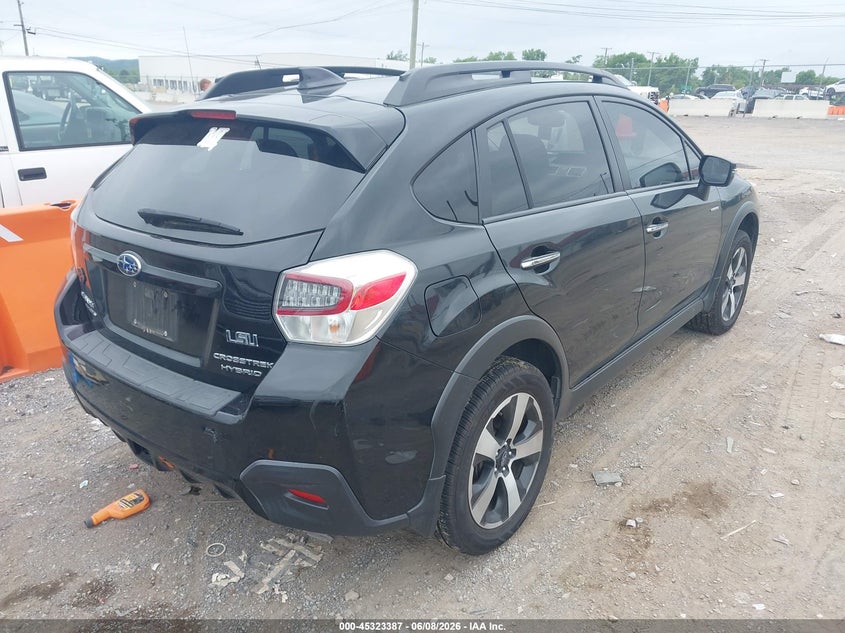 Vin: jf2gpblc4gh260426, lot: 45821320, subaru crosstrek hybrid touring 20164
