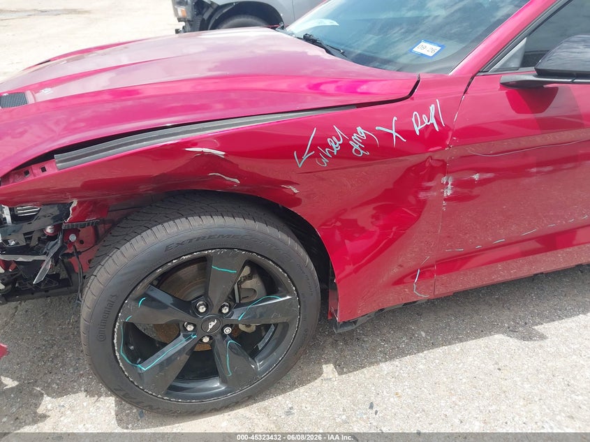 VIN 1FA6P8TH2N5136846 2022 FORD MUSTANG ECOBOOST PREMIUM FASTBACK