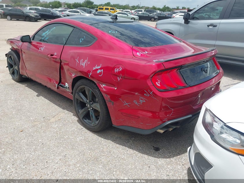 Vin: 1fa6p8th2n5136846, lot: 45821365, ford mustang ecoboost premium fastback 20223
