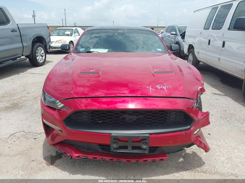 VIN 1FA6P8TH2N5136846 2022 FORD MUSTANG ECOBOOST PREMIUM FASTBACK