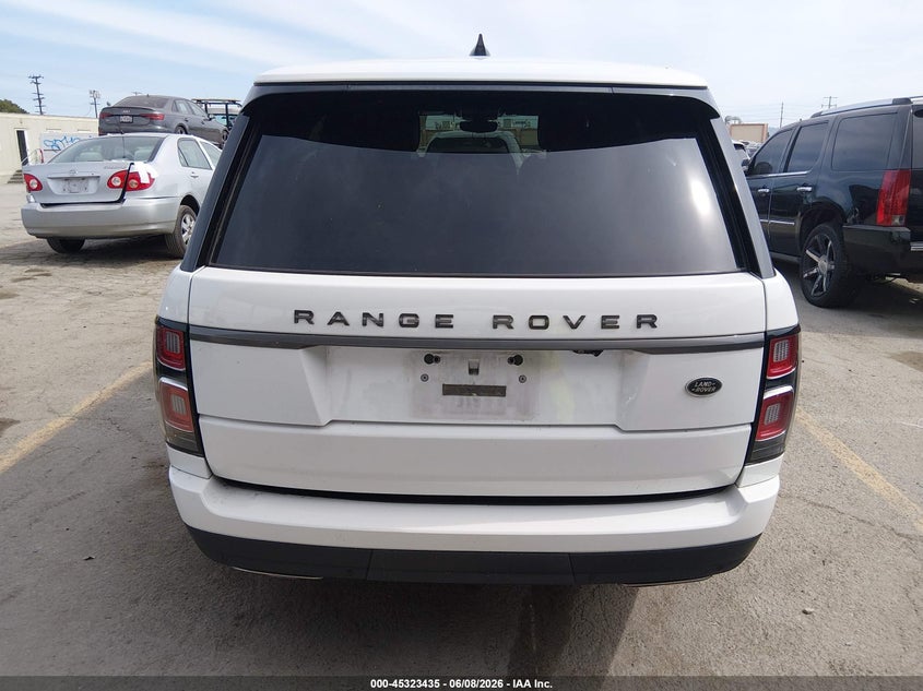 2019 Land Rover Range Rover 3.0L V6 Supercharged VIN: SALGR2RV4KA554114 Lot: 45323435