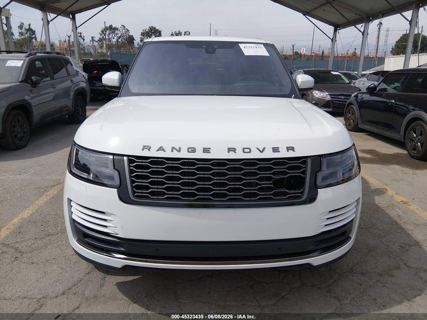 2019 Land Rover Range Rover 3.0L V6 Supercharged VIN: SALGR2RV4KA554114 Lot: 45323435