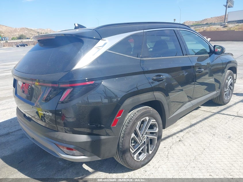 Vin: km8jedd15su260871, lot: 45821378, hyundai tucson hybrid limited 20254