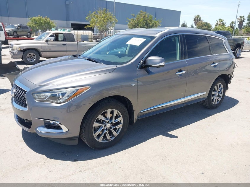 Vin: 5n1dl0mn4kc557795, lot: 45821383, infiniti qx60 luxe 20192