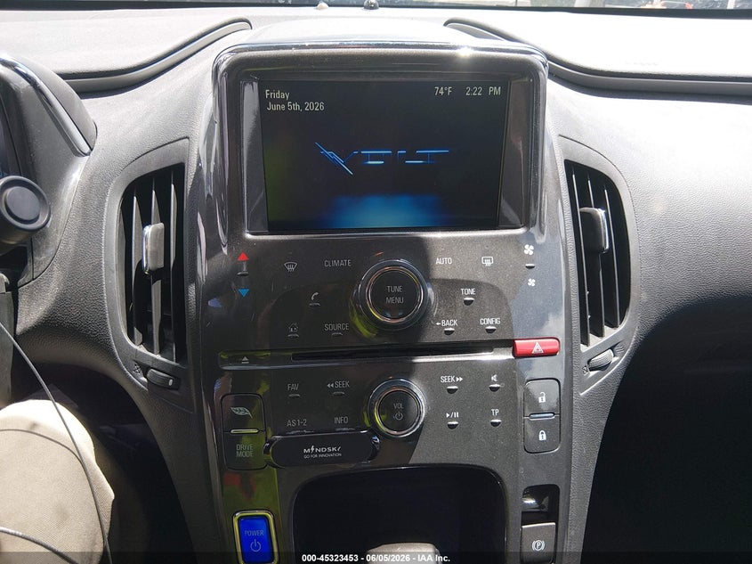 2014 Chevrolet Volt VIN: 1G1RE6E48EU167397 Lot: 45323453
