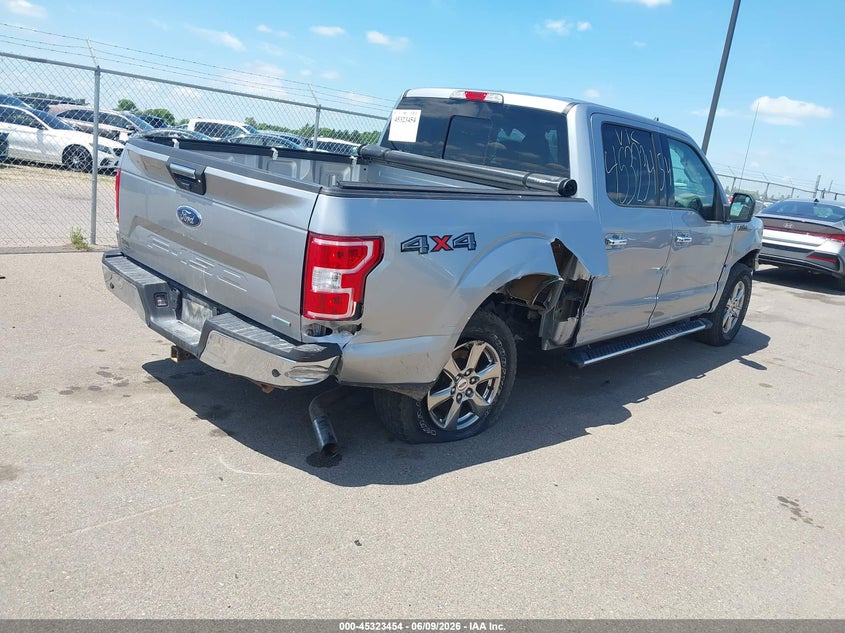 Vin: 1ftew1ep7lkf17675, lot: 45821387, ford f-150 xlt 20204