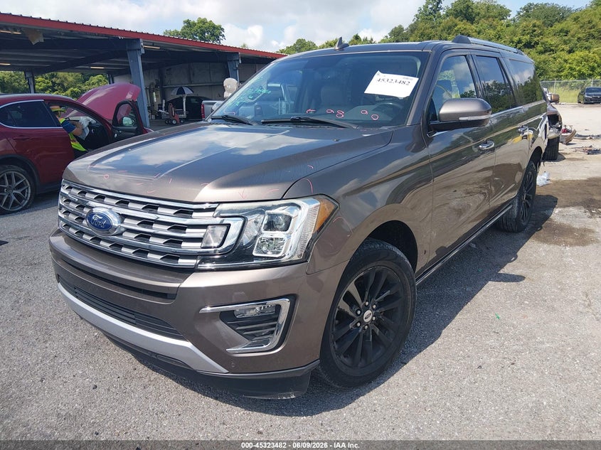 Vin: 1fmjk1kt4kea35489, lot: 45821415, ford expedition max limited 20192