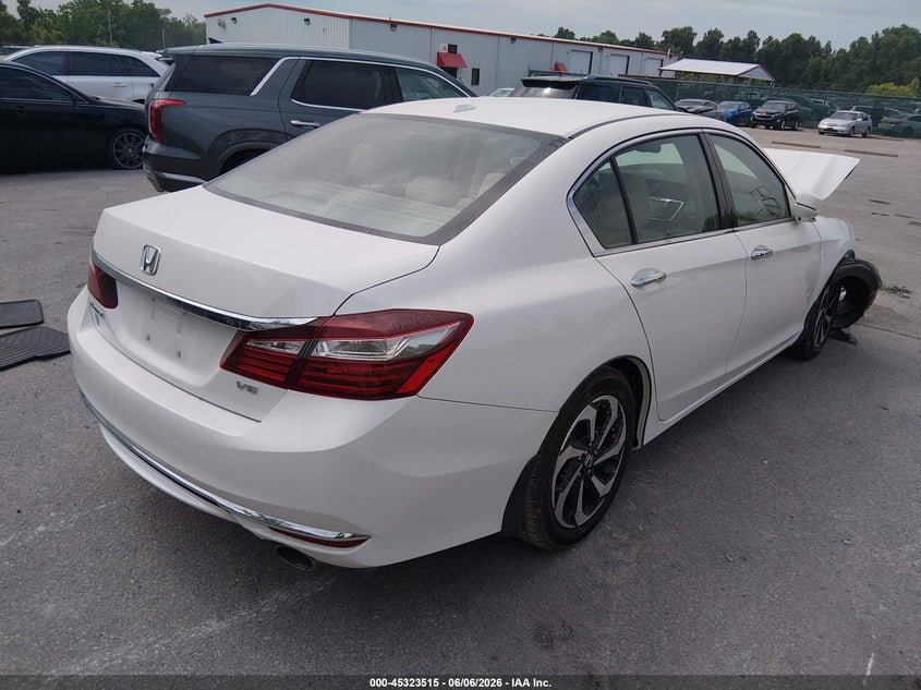 Vin: 1hgcr3f86ha044366, lot: 45821448, honda accord ex-l v6 20174