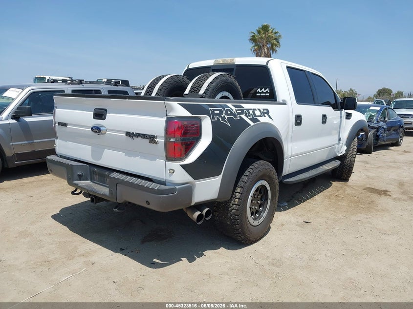 Vin: 1ftfw1r64efb68511, lot: 45821449, ford f-150 svt raptor 20144