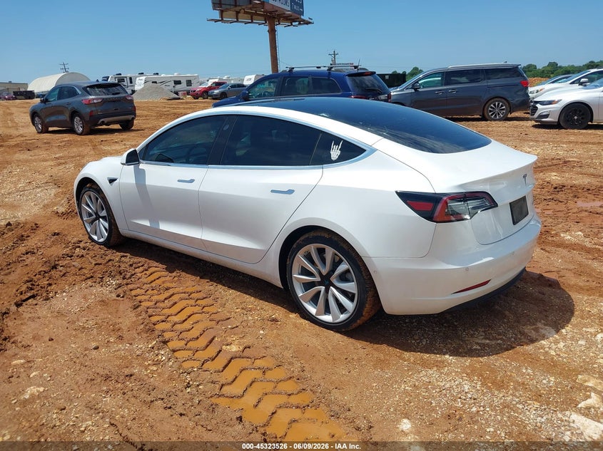Vin: 5yj3e1ec8lf586962, lot: 45821459, tesla model 3 performance dual motor all-wheel drive 20203