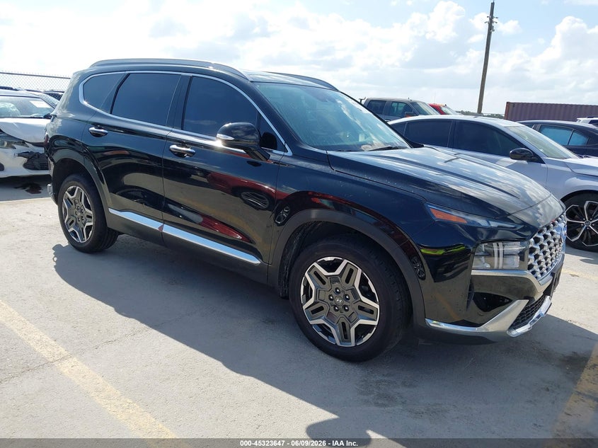 Vin: 5nms3da12ph023322, lot: 45821580, hyundai santa fe hybrid sel premium 2023 img_1