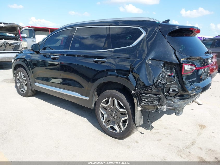 2023 HYUNDAI SANTA FE HYBRID auction photo 3