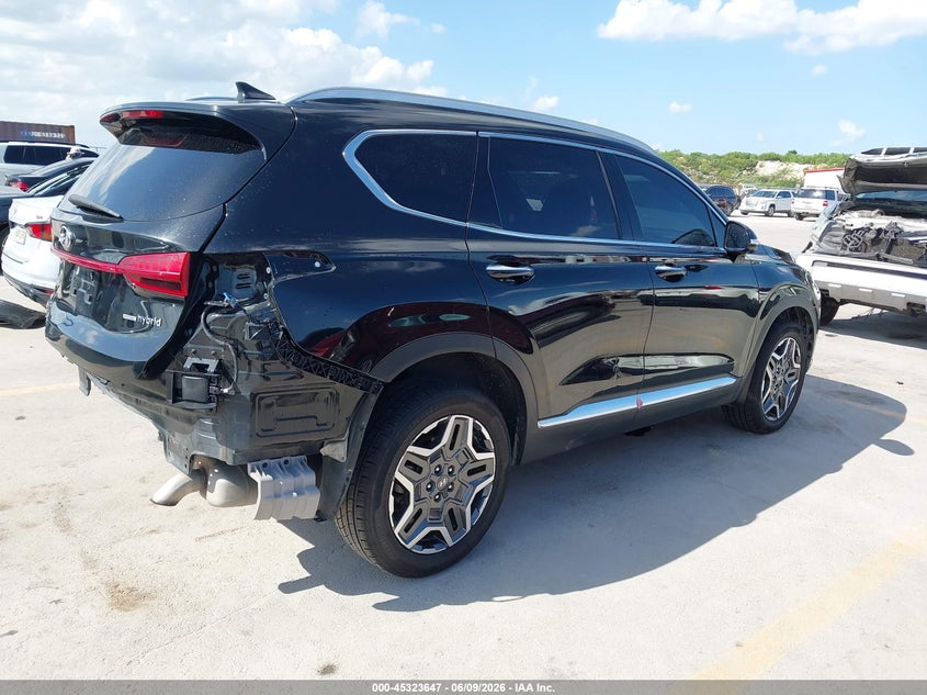 2023 HYUNDAI SANTA FE HYBRID auction photo 4