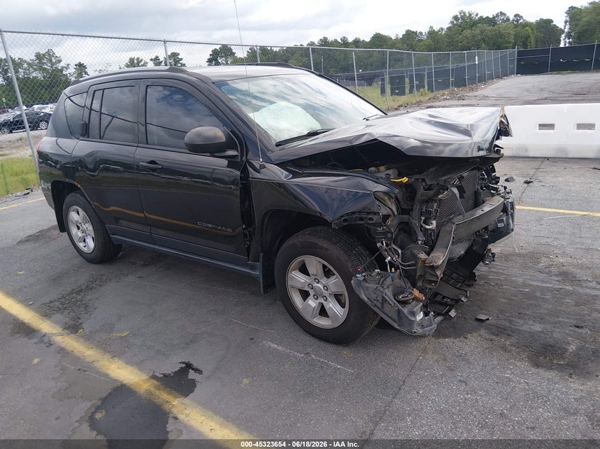 Vin: 1c4njcbb0hd163206, lot: 45821587, jeep compass sport fwd 2017 img_1