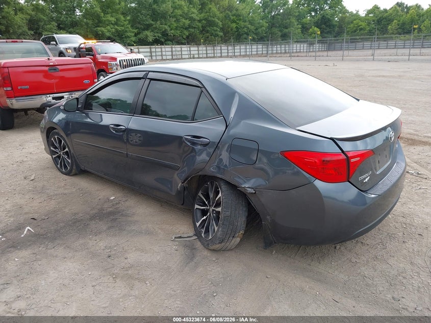 Vin: 2t1burhe3jc994765, lot: 45821607, toyota corolla se 20183