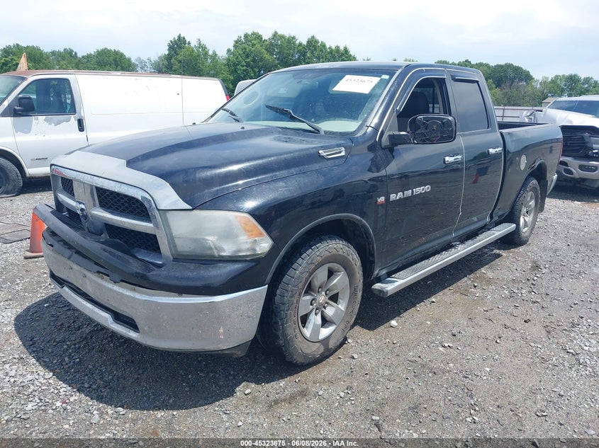 Vin: 1c6rd6gp9cs100809, lot: 45821608, ram 1500 slt 20122