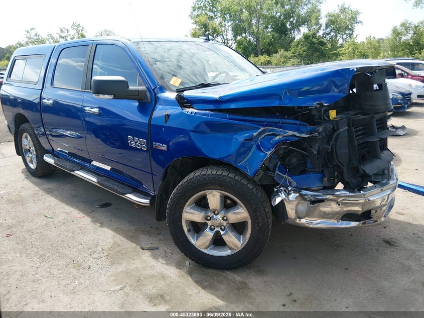 Vin: 3c6rr7lt0gg148819, lot: 45821626, ram 1500 big horn 2016 img_1