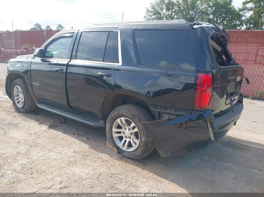 Vin: 1gnscakc6gr164430, lot: 45821645, chevrolet tahoe ls 20163