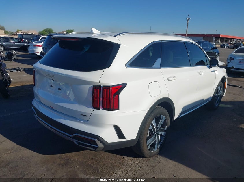 Vin: kndrmdlh2r5247248, lot: 45821646, kia sorento plug-in hybrid sx prestige 20244