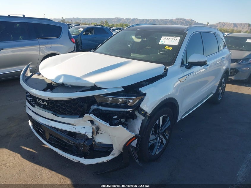 Vin: kndrmdlh2r5247248, lot: 45821646, kia sorento plug-in hybrid sx prestige 20242