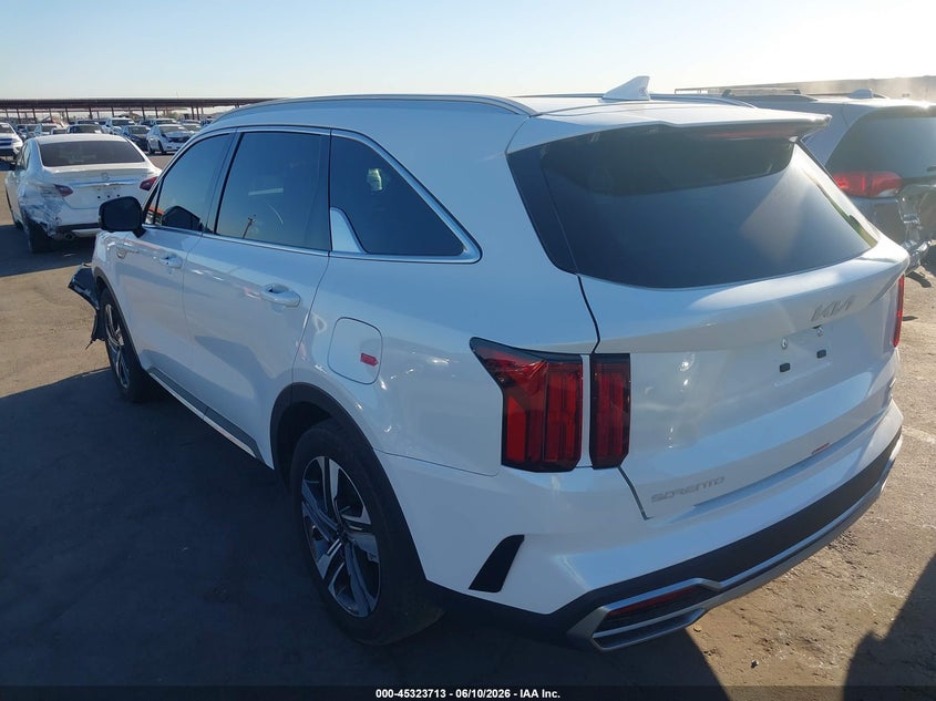 Vin: kndrmdlh2r5247248, lot: 45821646, kia sorento plug-in hybrid sx prestige 20243